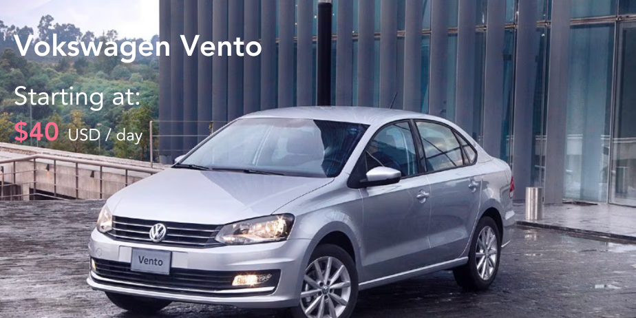 Discover Comfort: Rent a Volkswagen Vento with Romio 🚗